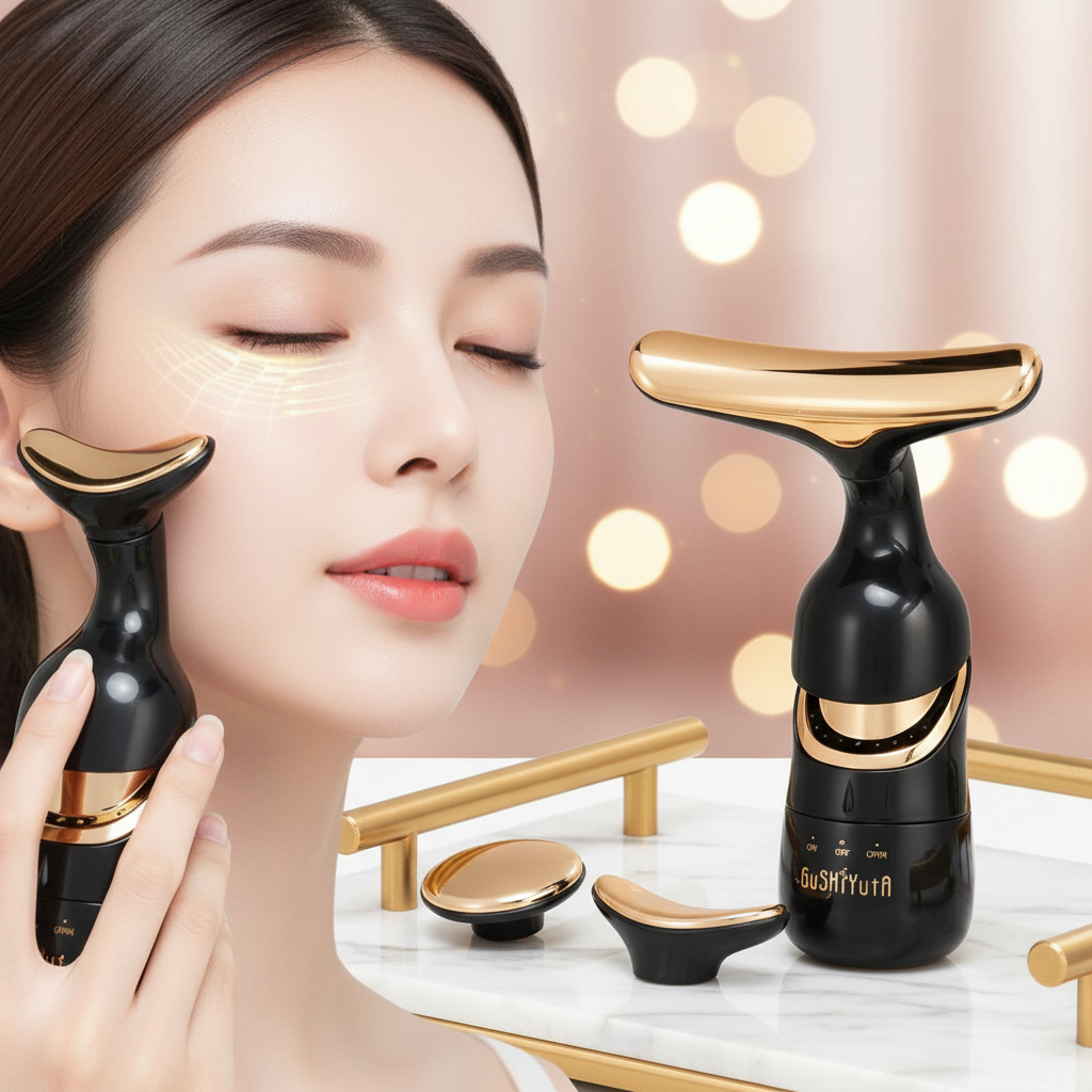 Microcurrent Facial Massager – Instant Lifting, Skin Tightening & Facial Contouring Device