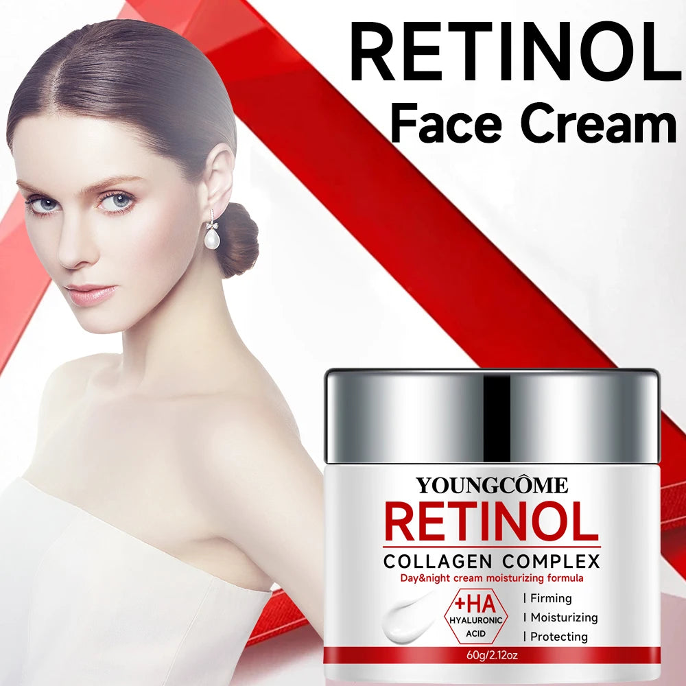 Retinol Lifting Firming Cream Collagen Smooth wrinkles Face Cream Repair Aging Face CreamFor Moisturizer Whitening Brighten Skin