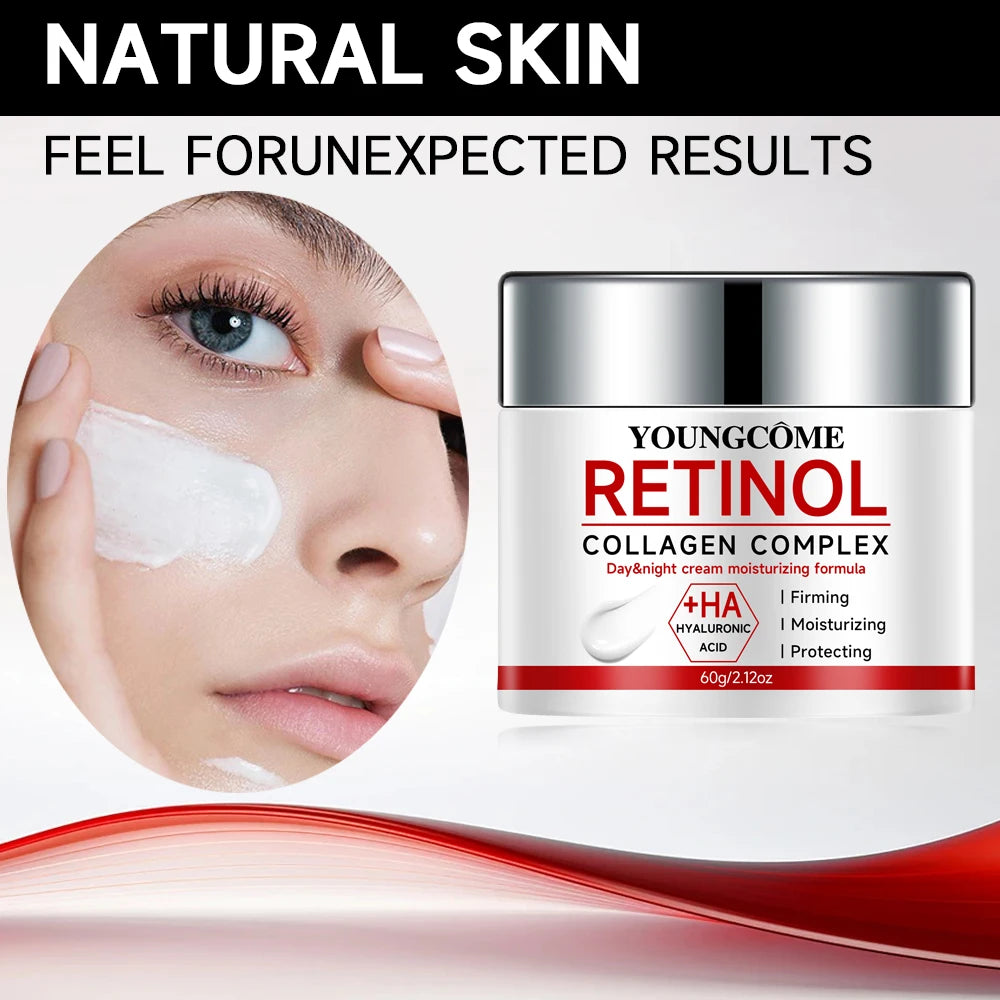 Retinol Lifting Firming Cream Collagen Smooth wrinkles Face Cream Repair Aging Face CreamFor Moisturizer Whitening Brighten Skin