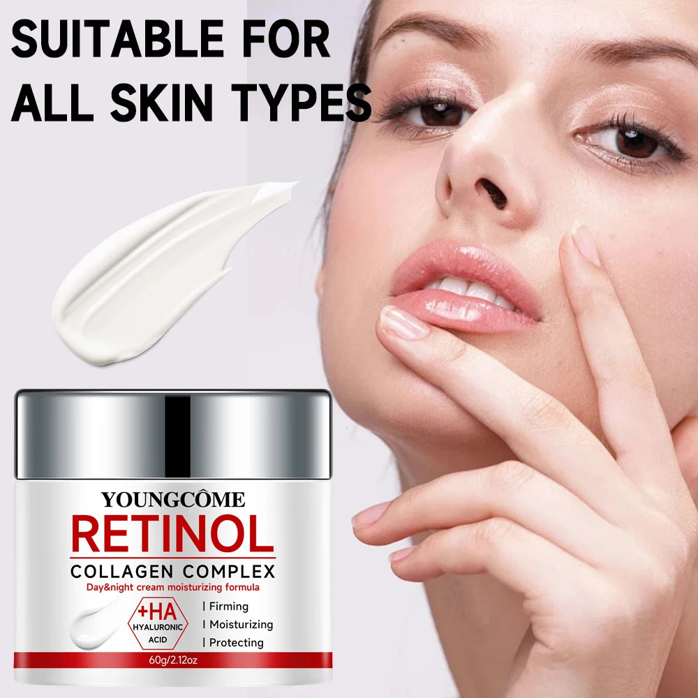 Retinol Lifting Firming Cream Collagen Smooth wrinkles Face Cream Repair Aging Face CreamFor Moisturizer Whitening Brighten Skin