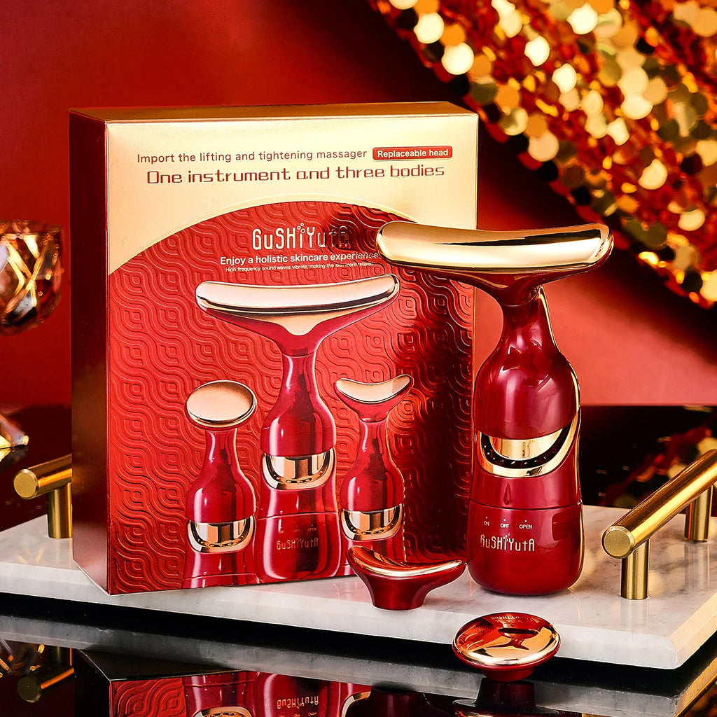 Microcurrent Facial Massager – Instant Lifting, Skin Tightening & Facial Contouring Device