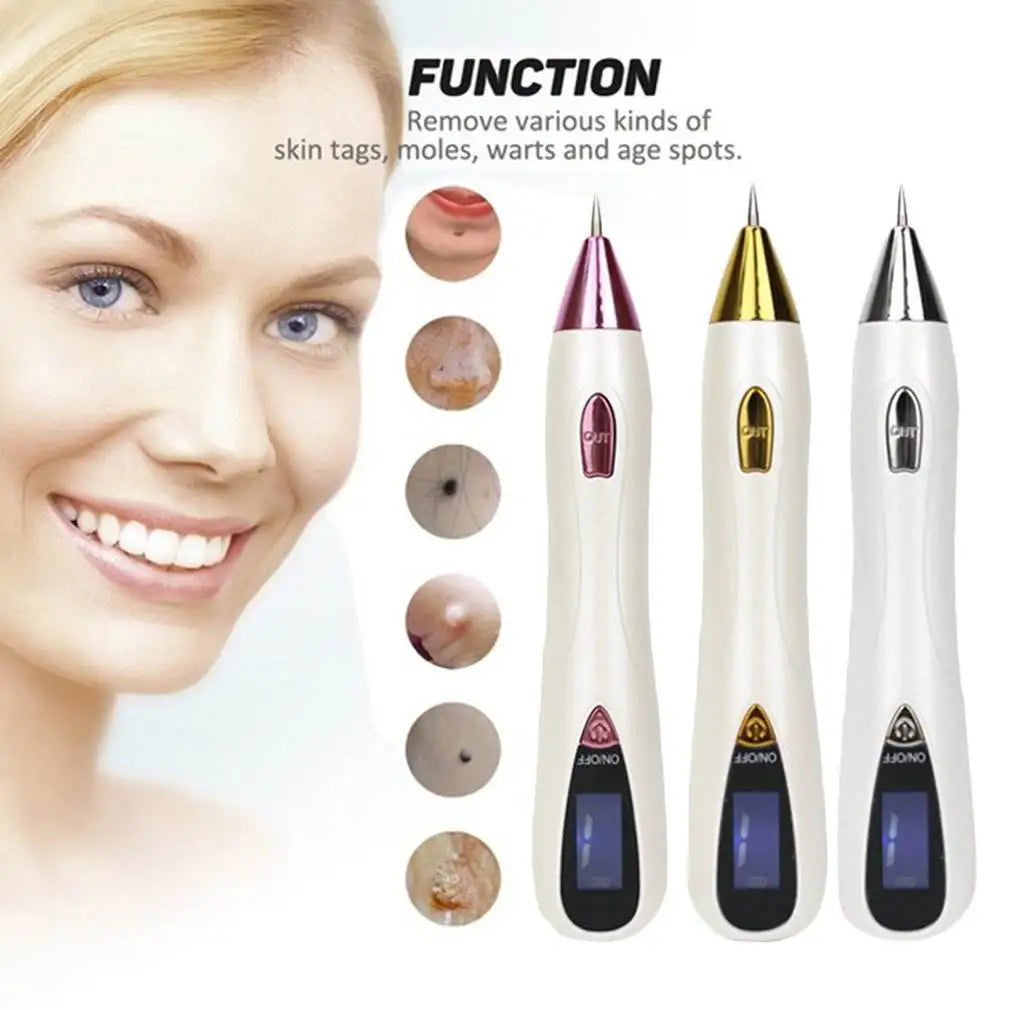 Wart Plasma Remover Pen Mole Removal Tool Laser Beauty Skin Care Anti-Freckle Tag Nevus Dark Age Sweep Spot Tattoo Electric Sets