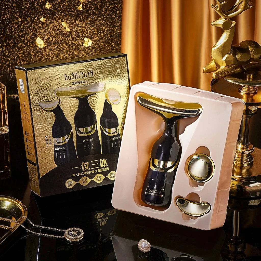 Microcurrent Facial Massager – Instant Lifting, Skin Tightening & Facial Contouring Device